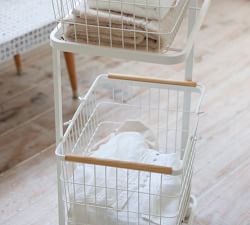 Tosca Laundry Basket &amp; Wagon Set