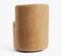 Balboa Leather Dining Chair - Thumbnail 2