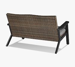 Beta Wicker Outdoor Bench
