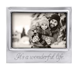 It's A Wonderful Life Recycled Aluminum Frame