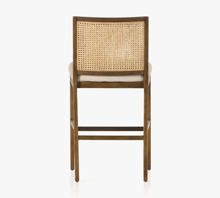 Rear view of chair and part of cabinet in background for scale