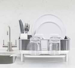 Simplehuman&#174; Compact Steel Dish Drying Rack