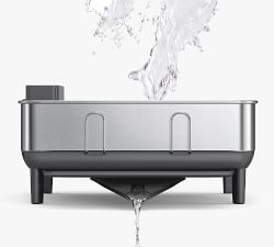 Simplehuman&#174; Compact Steel Dish Drying Rack