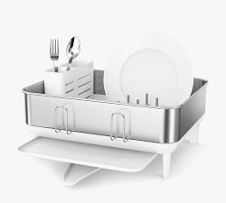 Simplehuman&#174; Compact Steel Dish Drying Rack
