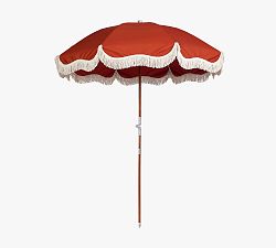 St. Tropez Premium Fringed Beach Umbrella