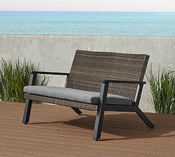 Beta Wicker Outdoor Bench