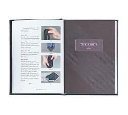 How to Tie A Tie Leather-Bound Book