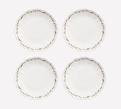 Nutcracker Handcrafted Stoneware Dinner Plates - Set of 4