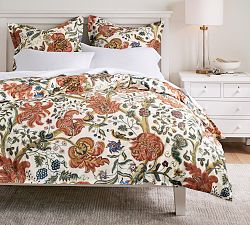 Eleanor Palempore Percale Duvet Cover