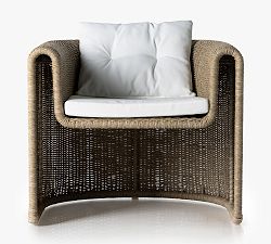 Beldon Wicker Outdoor Lounge Chair