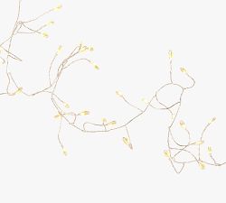 Firecracker LED Curtain Lights, 9'