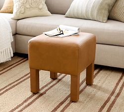 Arden Leather Stool