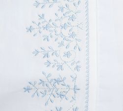 Kollin Cotton Percale Embroidered  Sham