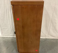 Open Box: Reed Modular Bar Collection, Glass Cabinet Base - Antique Umber