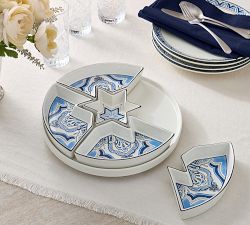 Hanukkah Medallion Lazy Susan