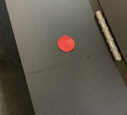 Open Box: Malibu Metal Platform Single Chaise Frame Only - Black