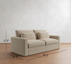 Westwood Square Arm Deep Seat Sleeper Sofa (58"&ndash;89")