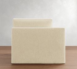 Build Your Own Carmel Wide Arm Slipcovered Sectional