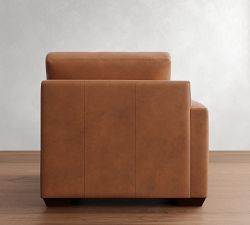 Build Your Own Big Sur Square Arm Leather Sectional