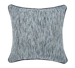 Open Box: Kyree Textured Throw Pillow Cover, 22" x 22" - Blue