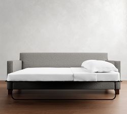 Cameron Square Arm Side Sleeper Sofa (91")