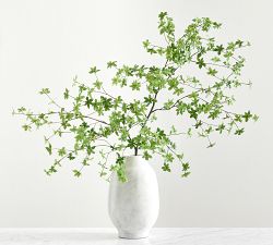 Faux Oversized Green Branch