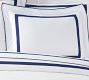 Morgan Banded 400-Thread-Count Organic Cotton Sheet Set