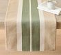 Triston Striped Cotton Table Runner