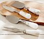 White Marble Cheese Knives - Set of 4