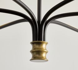 Collins Metal Round Chandelier (36&quot;-51&quot;)