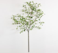 Faux Oversized Green Branch