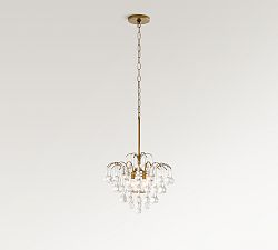 Helena Crystal Teardrop Chandelier (16&quot;)
