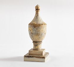 Wooden Finial Object