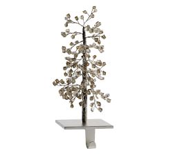 Faceted Glass Mirror Tree Stocking Holder