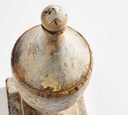 Wooden Finial Object