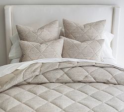 Belgian Flax Linen Jersey Diamond Comforter