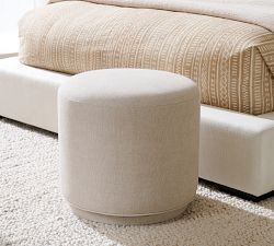 Jake Upholstered Swivel Stool