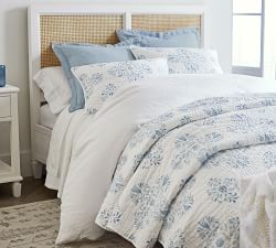 Remy Belgian Flax Linen Handcrafted Quilt &amp; Shams