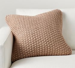 Open Box: Bayside Seed Stitch Pillow