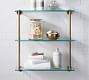 Linden Triple Glass Shelf