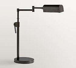 Sherman Metal Articulating Task Table Lamp (22")