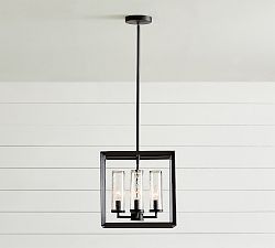 Sonora Outdoor Clear Glass Pendant (14")