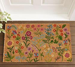 Spring Floral Doormat