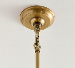 Anderson Glass Cylinder Pendant (7")