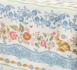 Botanical Bunny Cotton Table Runner