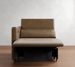 Build Your Own Tucker Leather Power Reclining Sectional