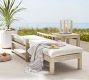 Indio Eucalyptus Outdoor Single Chaise Lounge