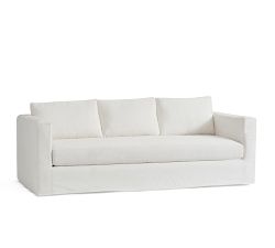 Jake Slipcovered Outdoor Sofa (85&quot;)
