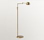 Sherman Metal Articulating Dome Task Floor Lamp (49")
