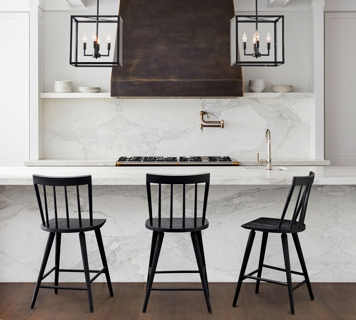 Pottery Barn Windsor Style Counter Height Stools Shay Stool